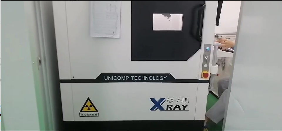 SITAC 3D AOI performing real-time optical inspection on SMT assembly line