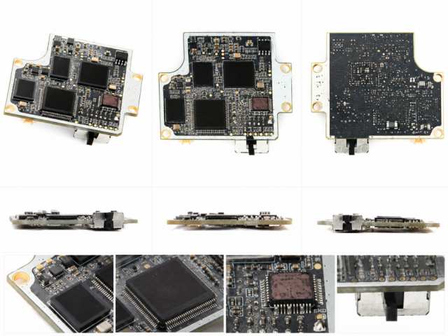 The Smart Massage Glasses PCBA board