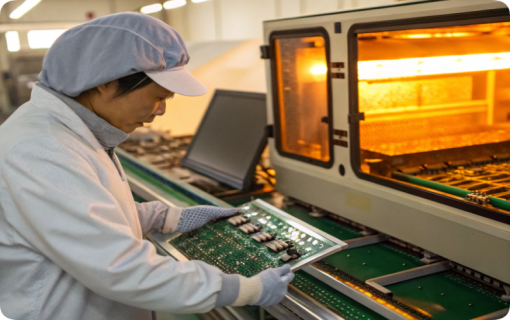 High-Speed SMT Manufacturing, 0201 Micro-Placement & BGA Soldering for Medical Bluetooth Thermometer PCBA