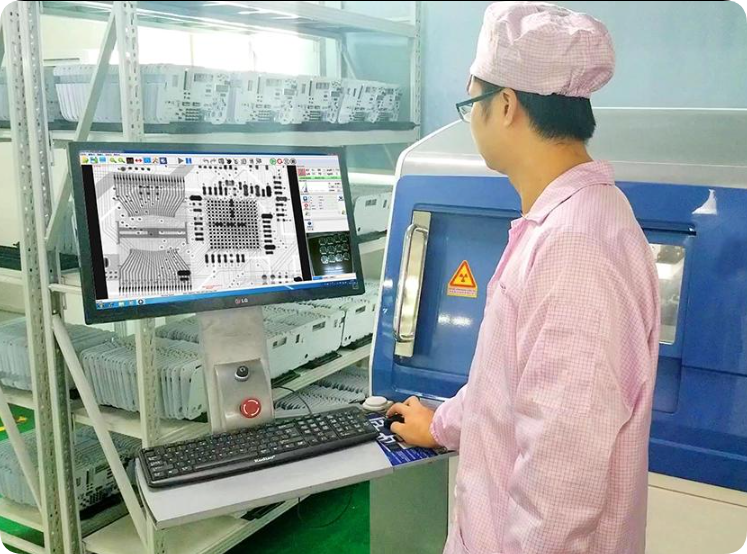 Automated X‑Ray inspection of industrial control PCBA with BGA void detection