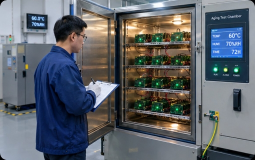 PCB Fabrication, Aging Test and EMS Electronic Manufacturing: Where Compliance Is Really Decided