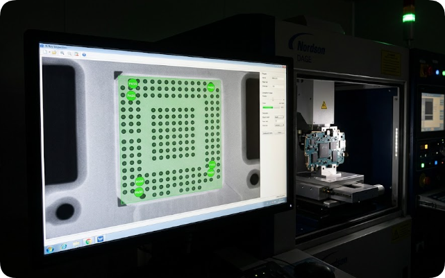 X-Ray BGA Inspection for Game Console PCB psp console xray bga test
