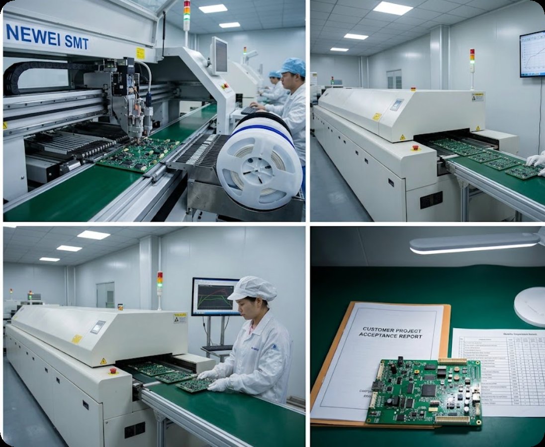 SMT Core Process Case Study: Customer Success in PCB Fabrication, SMT Assembly and PCBA