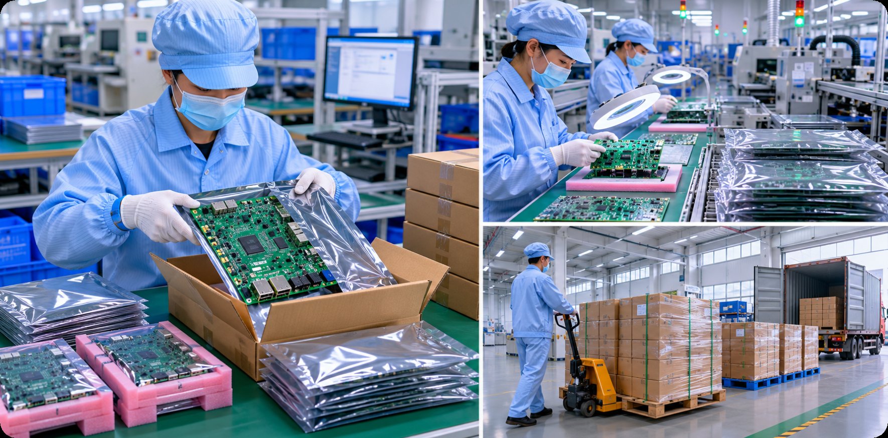 NEWEI Electronics Packaging and Delivery Customer Case Study: PCBA, SMT Assembly and PCB Fabrication