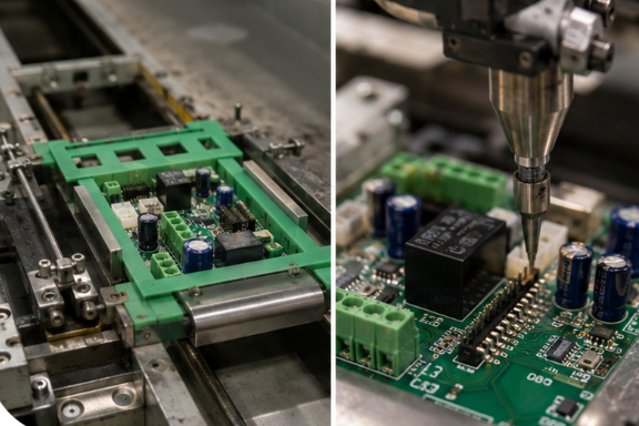 DIP Assembly wave vs selective choice
