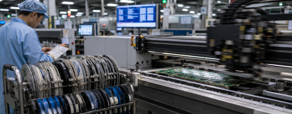 SMT Assembly placement line