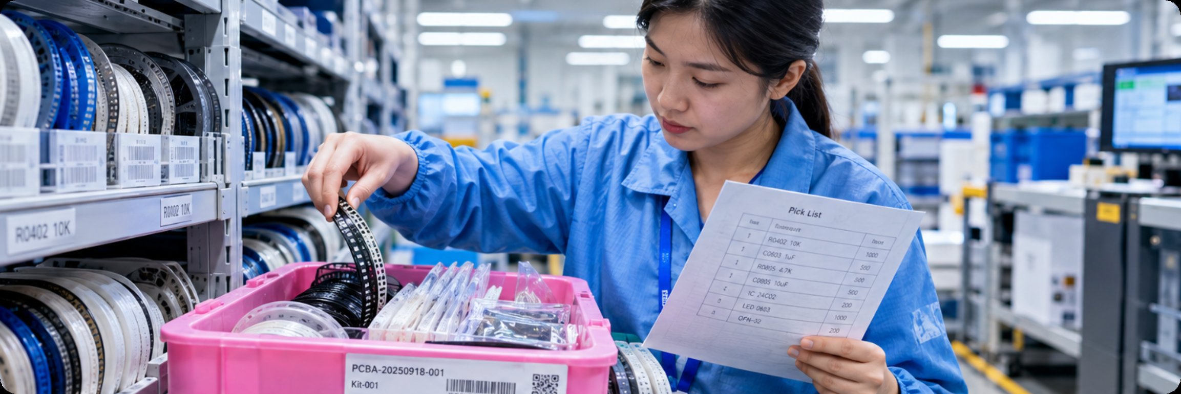 component procurement kitting