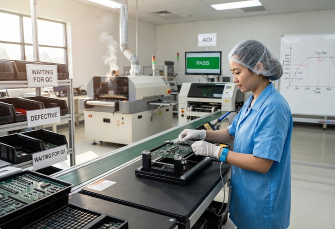 DIP Assembly, PCBA Three-Proofing Paint and Aging Test: The Compliance Chain Behind an Industrial Motherboard